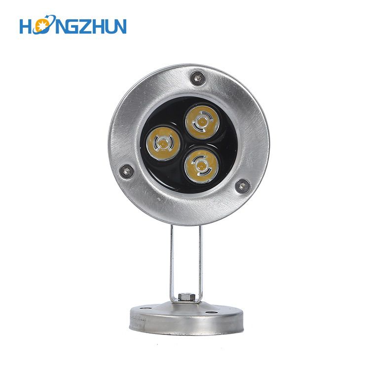 3w led underwater lights stainless steel 304 materials IP68 3years warranty