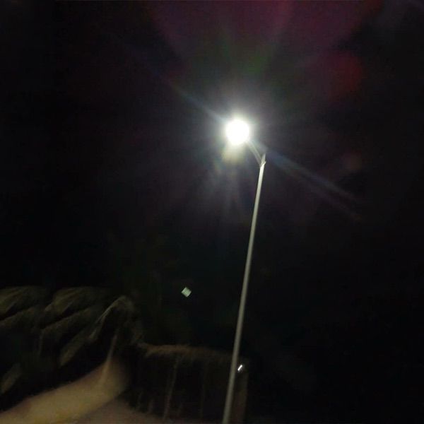 150W solar street light sold to the Philippines
