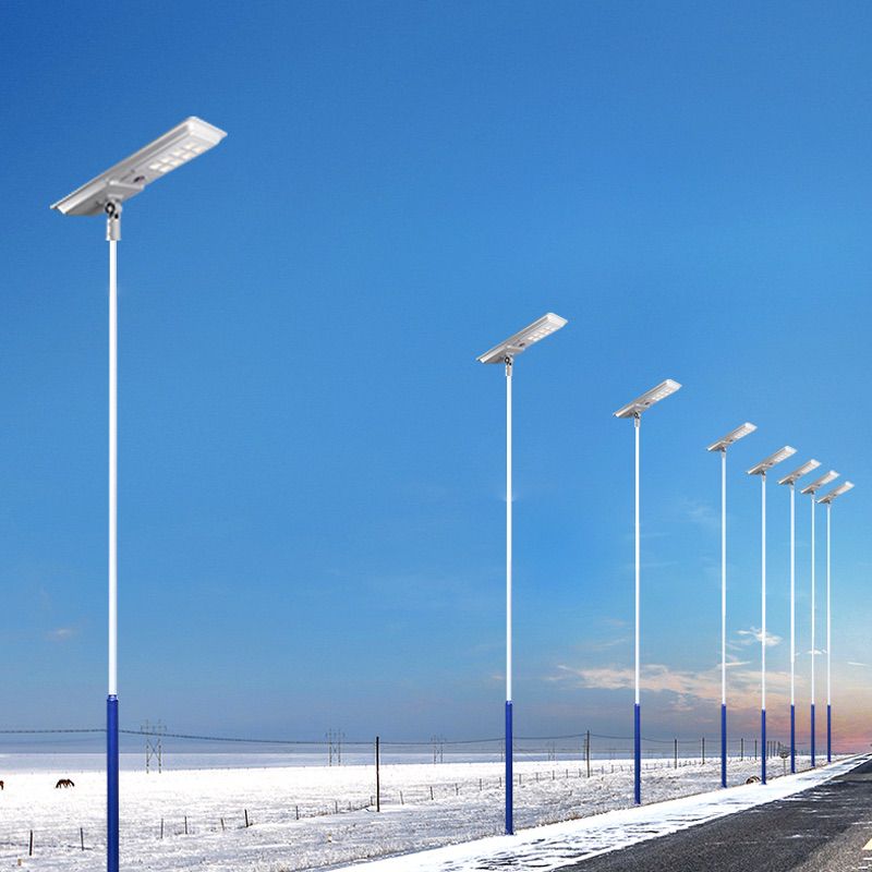 Wholesale of solar integrated inductive energy street lamps Outdoor waterproof LED street lamps