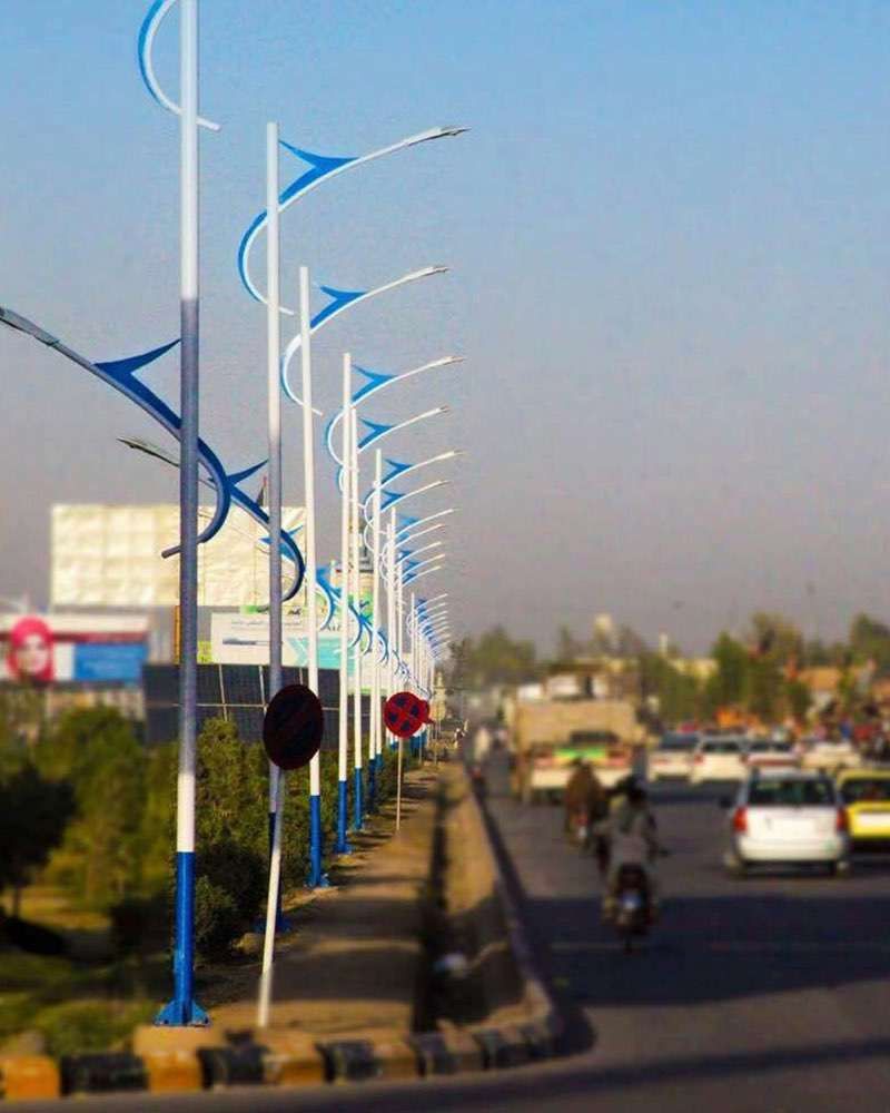 Our led street light in Afghan