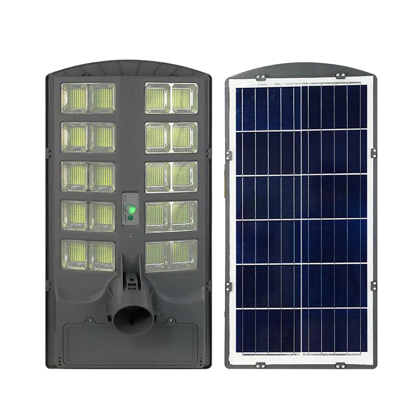 Hongzhun lighting Outdoor IP65 waterproof ABS 200w 300w 400w integrated all in one led solar street light