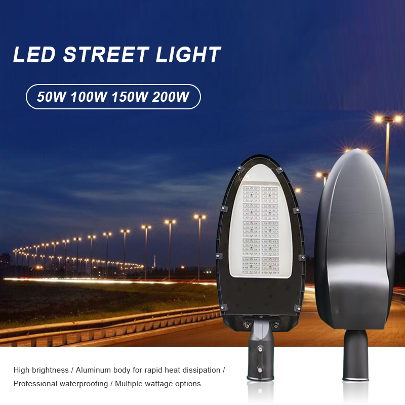 High Power SMD IP65 Waterproof Garden Road Outdoor Lighting 50w 100w 150w 200w Module LED Street Light
