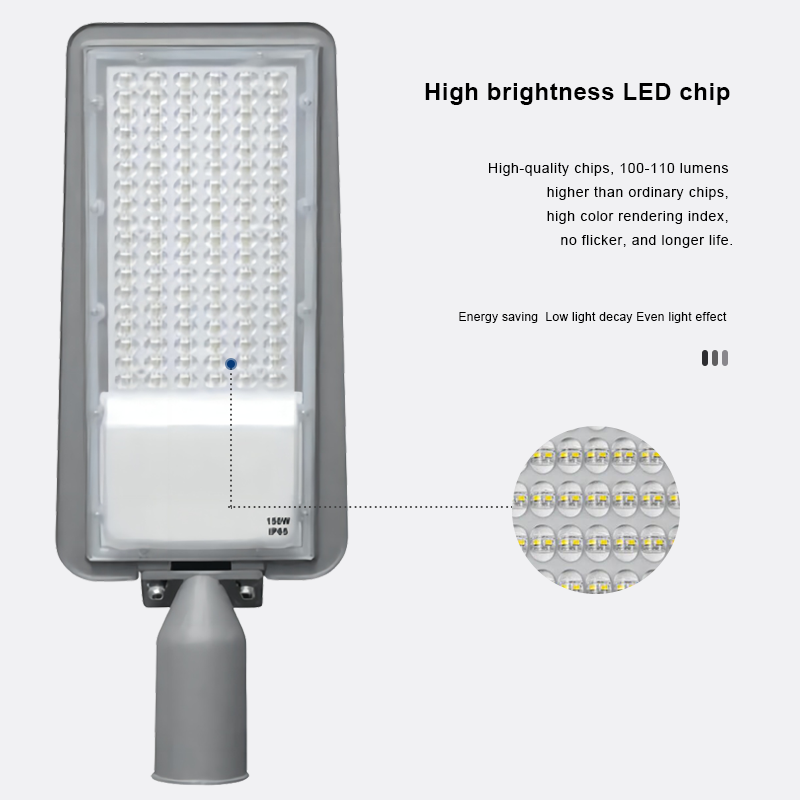 High Quality Outdoor Public Lighting Waterproof IP66 StreetLight Die Casting Aluminum 50w 100w 150w 200w Dob Led Street Light