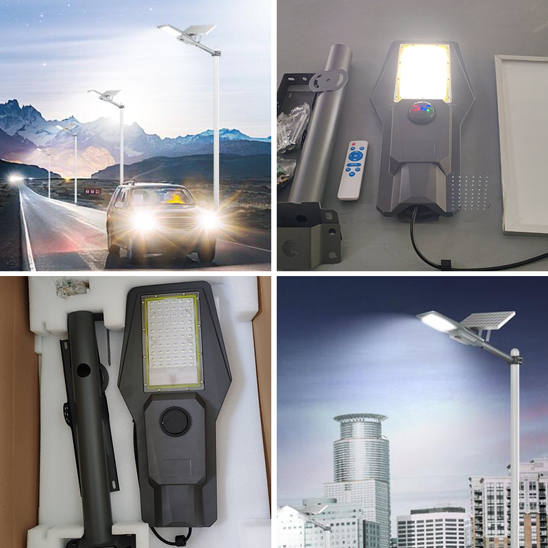 100W  200W 300W 400W Solar street light with remote control