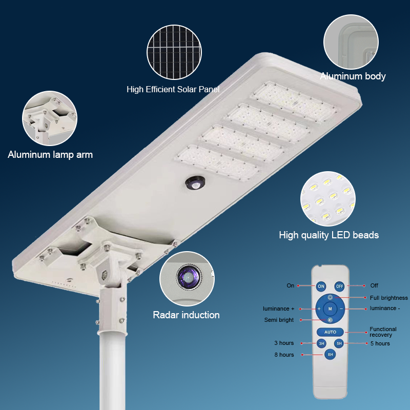 100w 150w 200w 250w solar  led street light ,Integrated solar street light  warranty 3 years