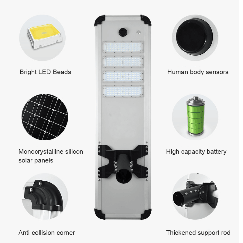 solar street light with cctv camera , clear function