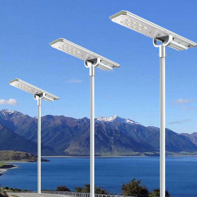   All-in-one solar street light is super bright and ultra-wide