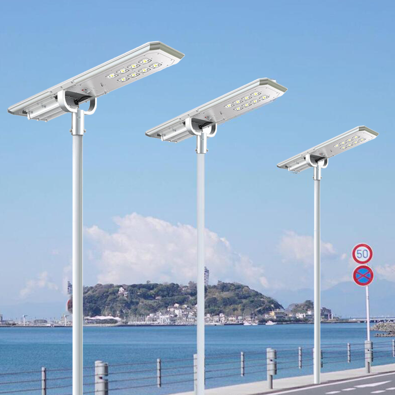   All-in-one solar street light is super bright and ultra-wide