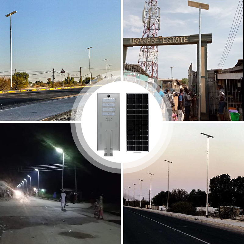 HZ-TY-007 30W-150W Solar street light with various bracket , dusck to dawn solar street light with camera