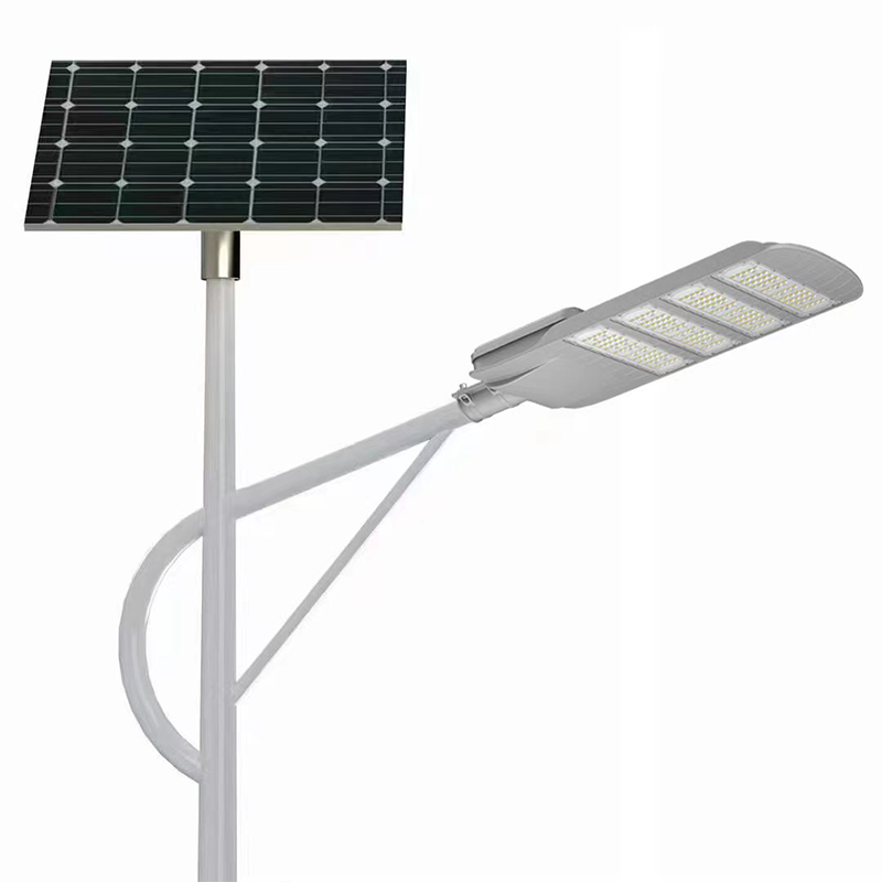 100w 150w  200w 250w 300w  solar street light all in two  die cast aluminum outdoor solar light with larger configuration