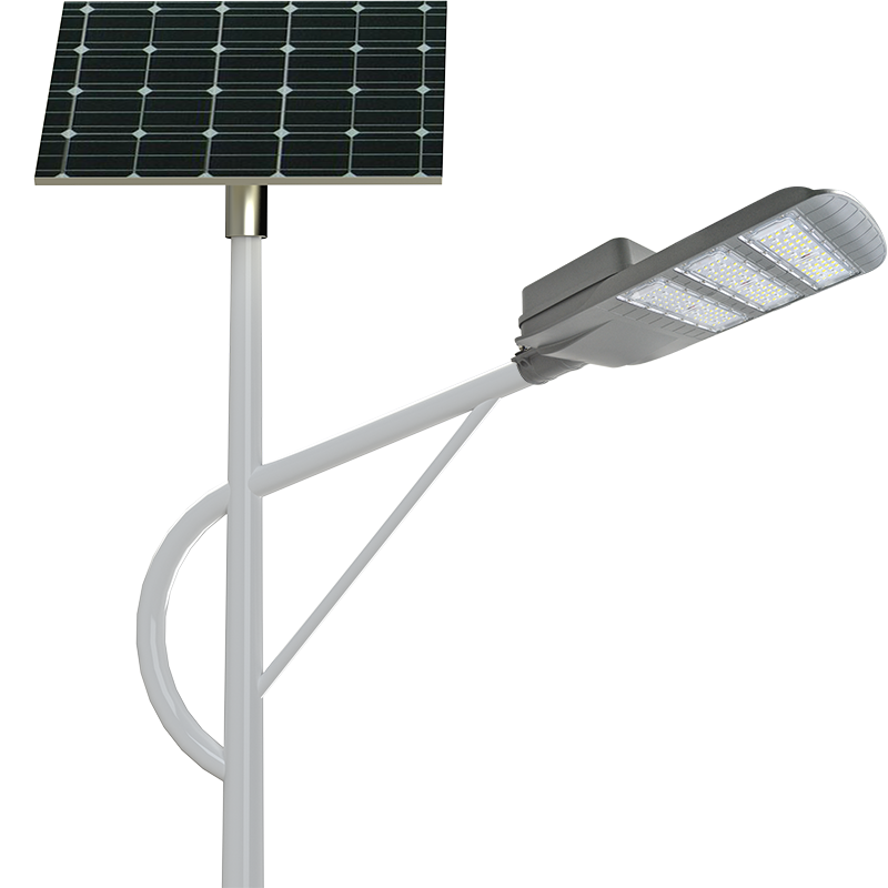 100w 150w  200w 250w 300w  solar street light all in two  die cast aluminum outdoor solar light with larger configuration