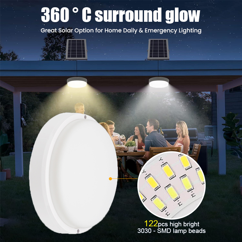 Solar LED Down light with MPPT control , indoor solar ceiling light 15w 20w 25w 30w