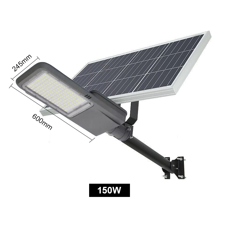 100w 200w 300w  Solar Street Light Outdoor,Solar Parking Lot Lights Commercial Dusk to Dawn, 6500k IP67 Street Led with Remote Control for Street,Court,Barn