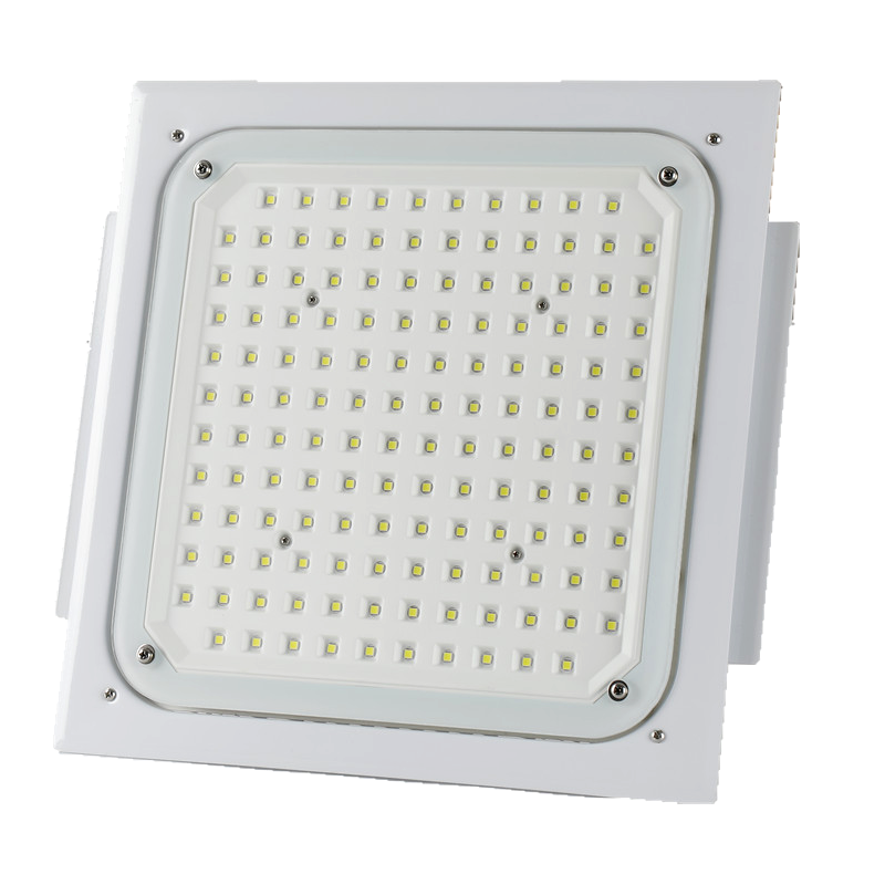 High Brightness IP65 Waterproof Aluminum 100w 150w 200w 250w Led Explosion Proof Light For Fuel Petrol Gas Station Canopy Lamps