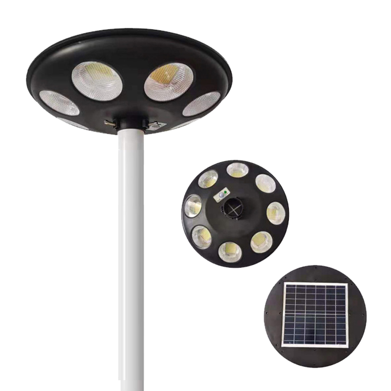 High Lumen IP65 Waterproof Solar Garden Lamp 50w 100w 150w 200w 300w LANDSCAPE Outdoor Integrated SMD ABS Led Solar Garden Light