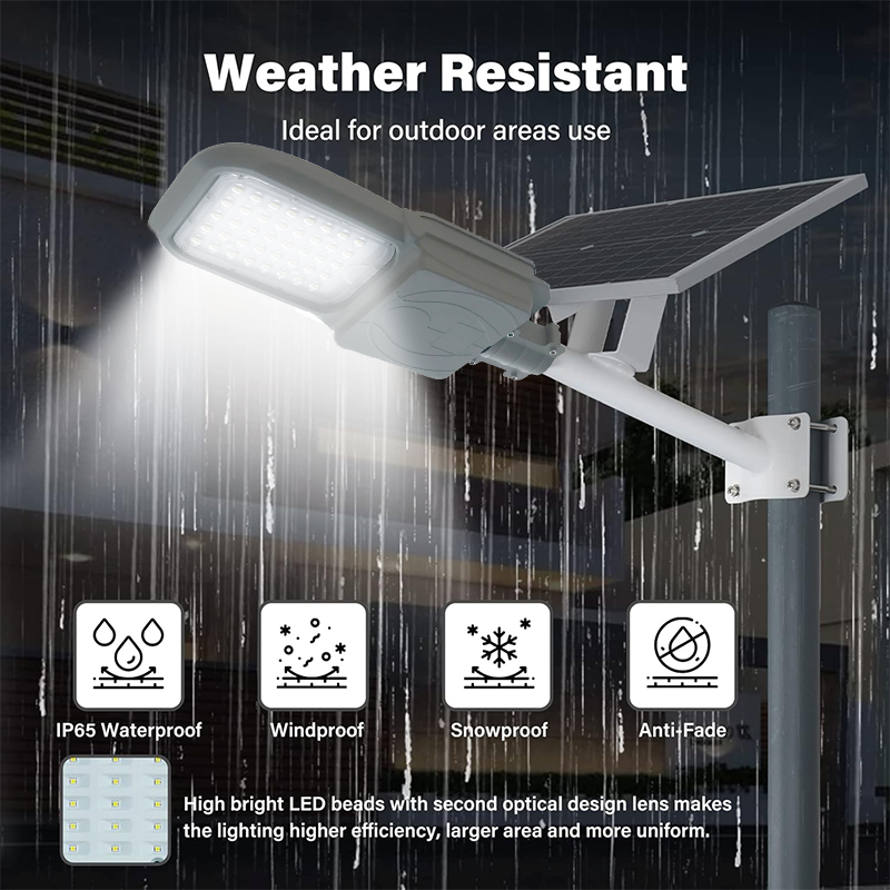 Hongzhun Outdoor Solar Street Light Road Waterproof IP65 Outdoor Aluminum 50w 100w 200w 300w 400w 500w Led Solar Street Light