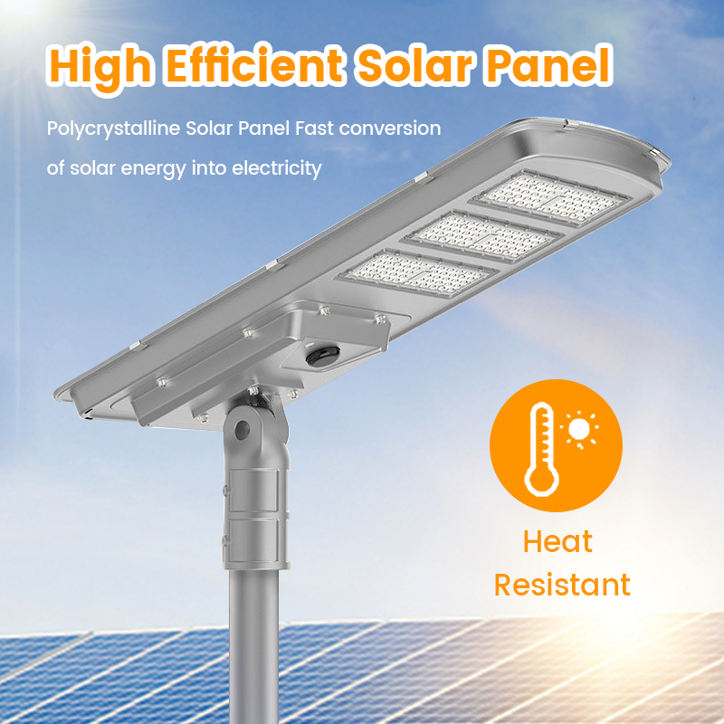 High Lumen IP65 Waterproof 100W 200W 300W 400W 500W Solar Light Outdoor Aluminum All In One Integrated Led Solar Street Light