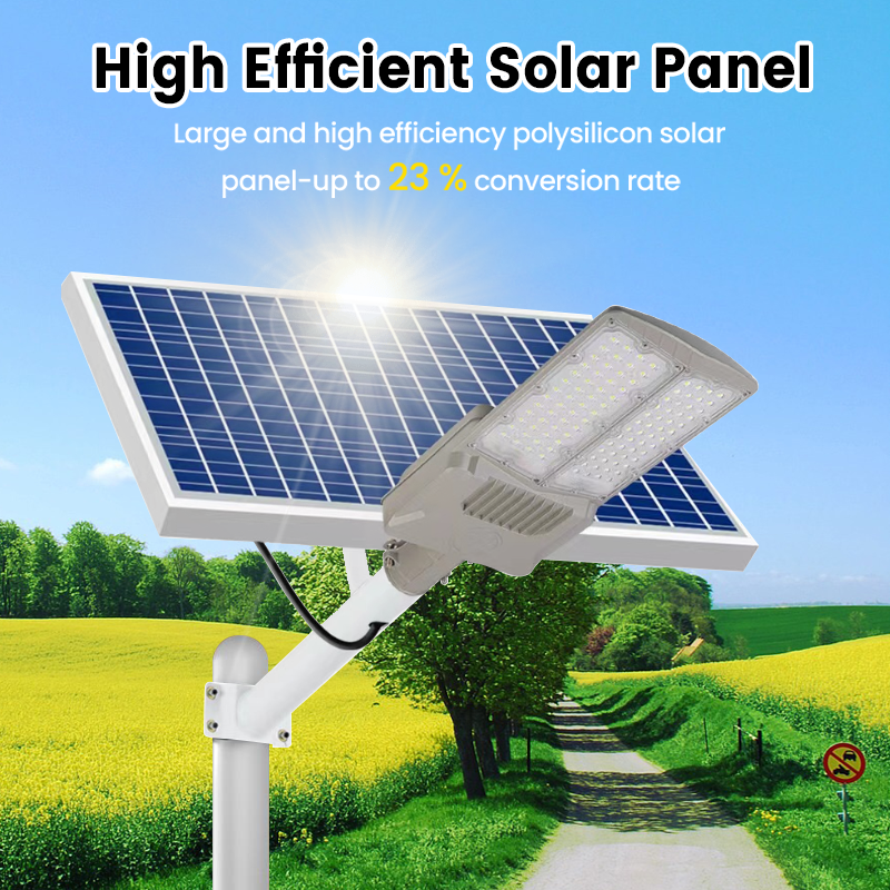 High Quality Radar Sensor Time Control Ip65 Waterproof 100w 200w 300w 400w 500w Outdoor Aluminum Highway Led Solar Street Light