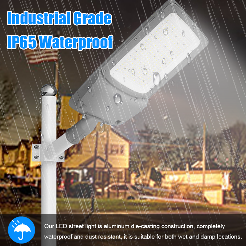 High Lumen Aluminum Street Lamp Waterproof IP65 IP66 Outdoor Road 50w 100w 150w 200w 300w 400w Electric SMD Led Street Light