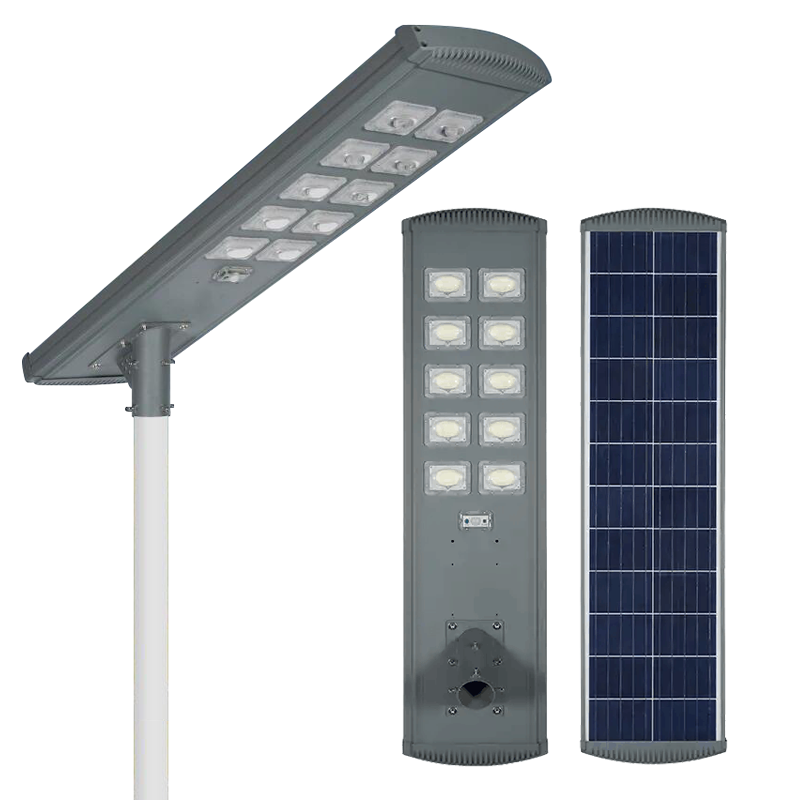 Aluminum Solar Light Outdoor Gareden 100w 200w 300w 400w 500w Waterproof IP65 All In One Integrated Led Solar Street Light