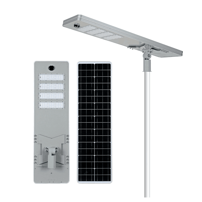 High Power Road Lamp 400w 500w 600w 700w Motion Sensor Outdoor Waterproof Ip65 All In One Integrated Led Solar Street Lights