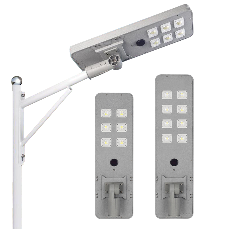 Hongzhun Outdoor Waterproof IP65 Aluminum 50W 100W 150W 200W 250W 300W Integrated All In One Integrated Led Solar Street Lights