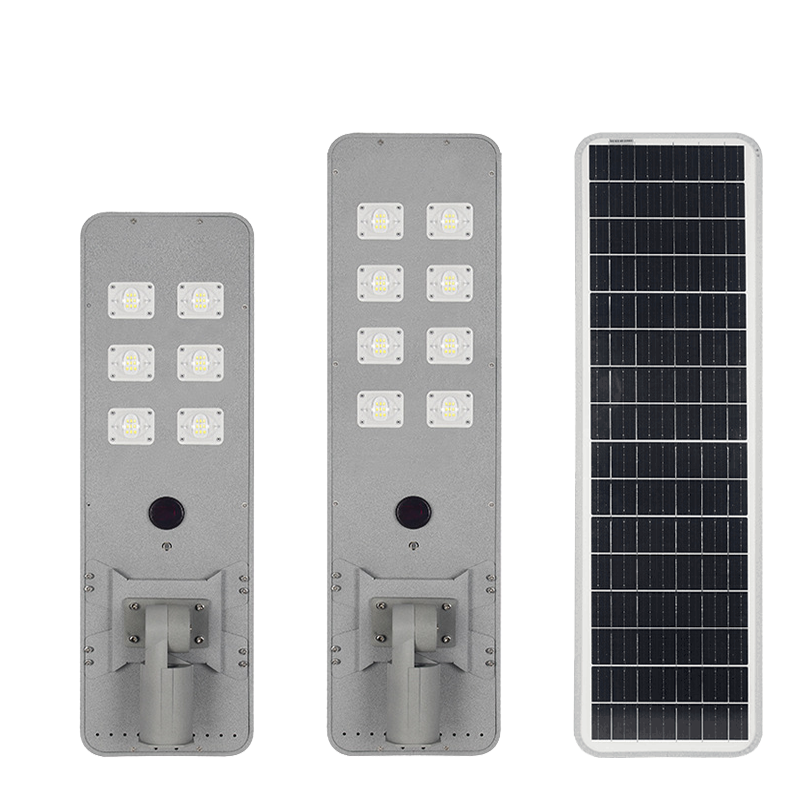 Hongzhun Outdoor Waterproof IP65 Aluminum 50W 100W 150W 200W 250W 300W Integrated All In One Integrated Led Solar Street Lights