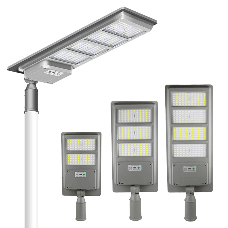 High Efficiency Waterproof IP65 Outdoor 100W 200W 300W 400W 500W ABS Plastic Shell Integrated All In One Solar Led Street Light