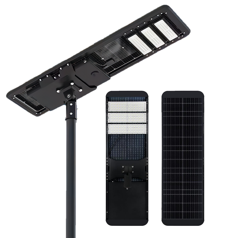 High Power Aluminum Road Waterproof Ip65 Streetlight 100w 200w 300w 400w Outdoor All in One Integrated Led Solar Street Lights