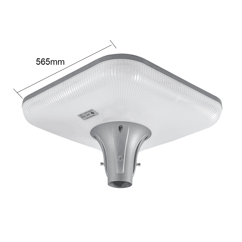 High Quality Intelligent ABS All in One Waterproof IP67 300w-1000w UFO Integrated LED Garden Light Solar Powered with PC Body