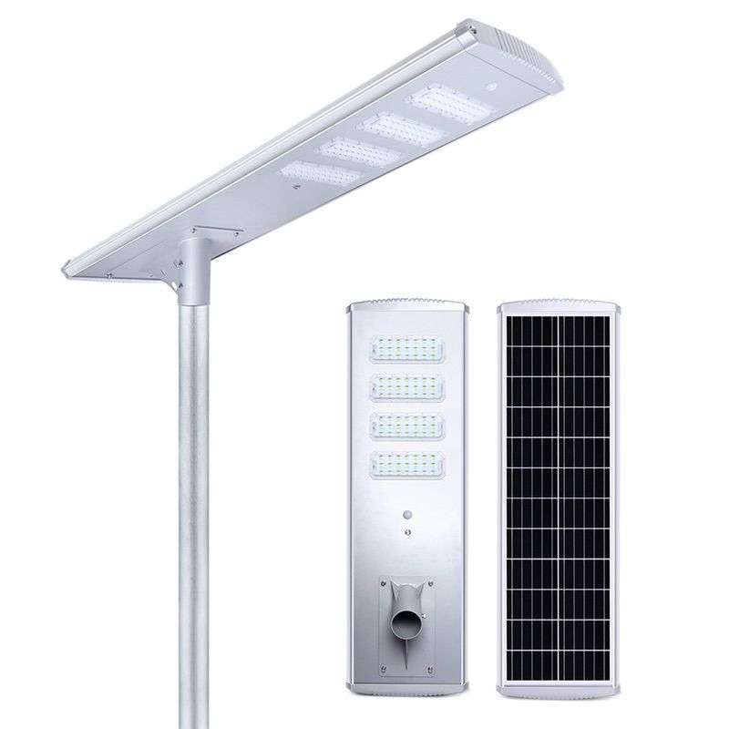 solar street light suppliers high lumen Aluminum SMD waterproof ip65 150w integrated all in one solar led street light